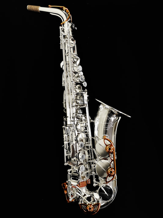 G2 Revelation Series Professional Alto Saxophone Silver Plated